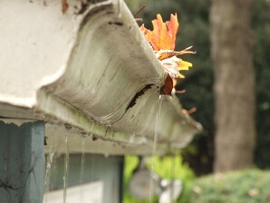 New Jersey clogged gutters
